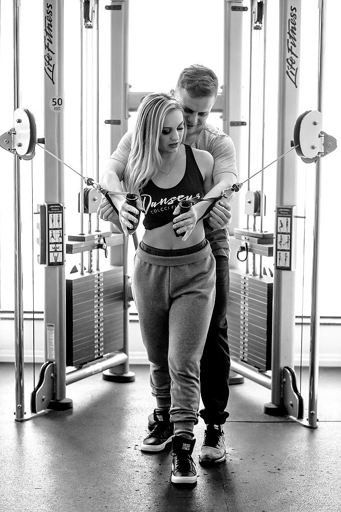 book de casamento na academia 