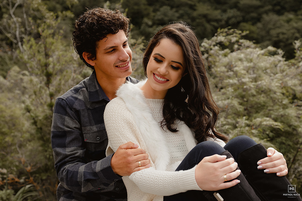 fotografia de casal serra do rio do rastro