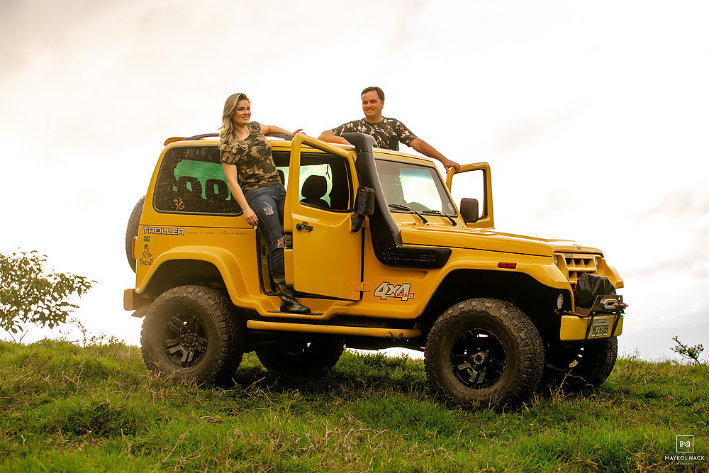 noivos ensaio na trilha