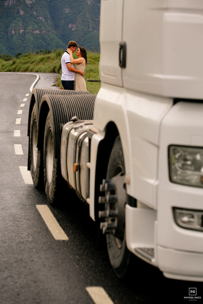 wedding casamento caminhão