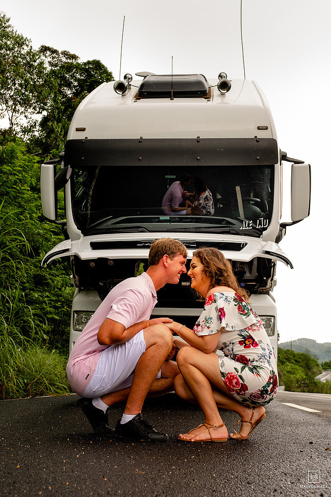 caminhão na serra do corvo branco