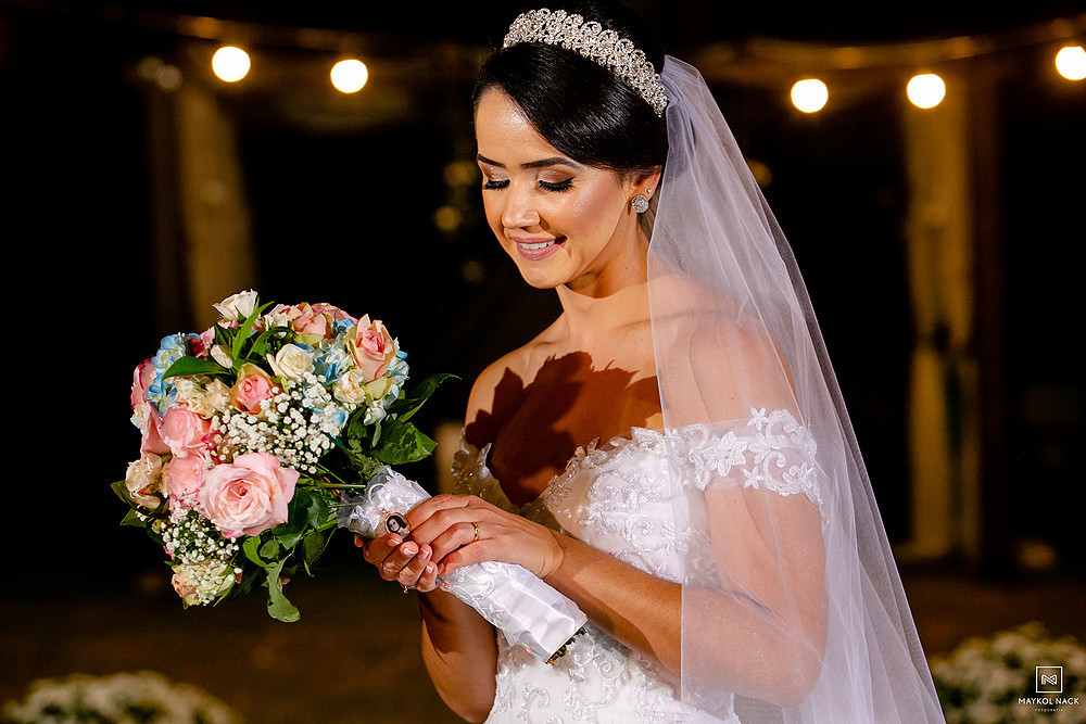 retrato de noiva em tubarão