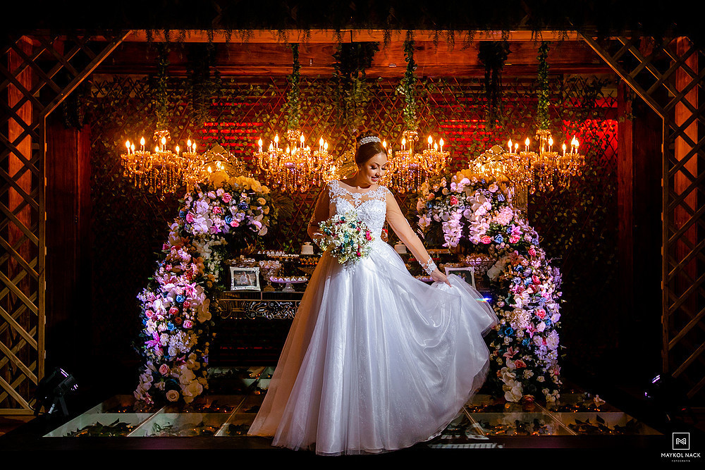 vestido de noiva tubarão