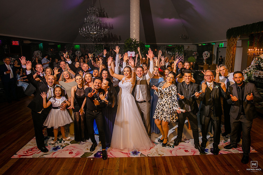 festa de casamento no espaço michele moraes em tubarão