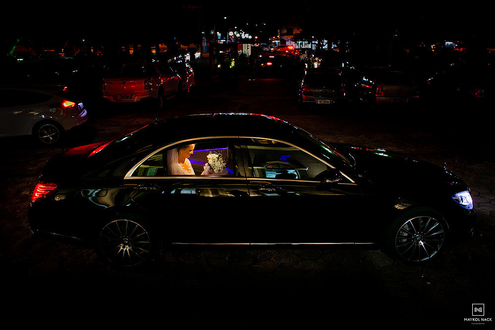 carro para noiva em braço do norte