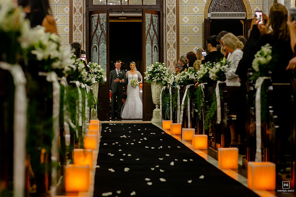 entrada da noiva em braço do norte