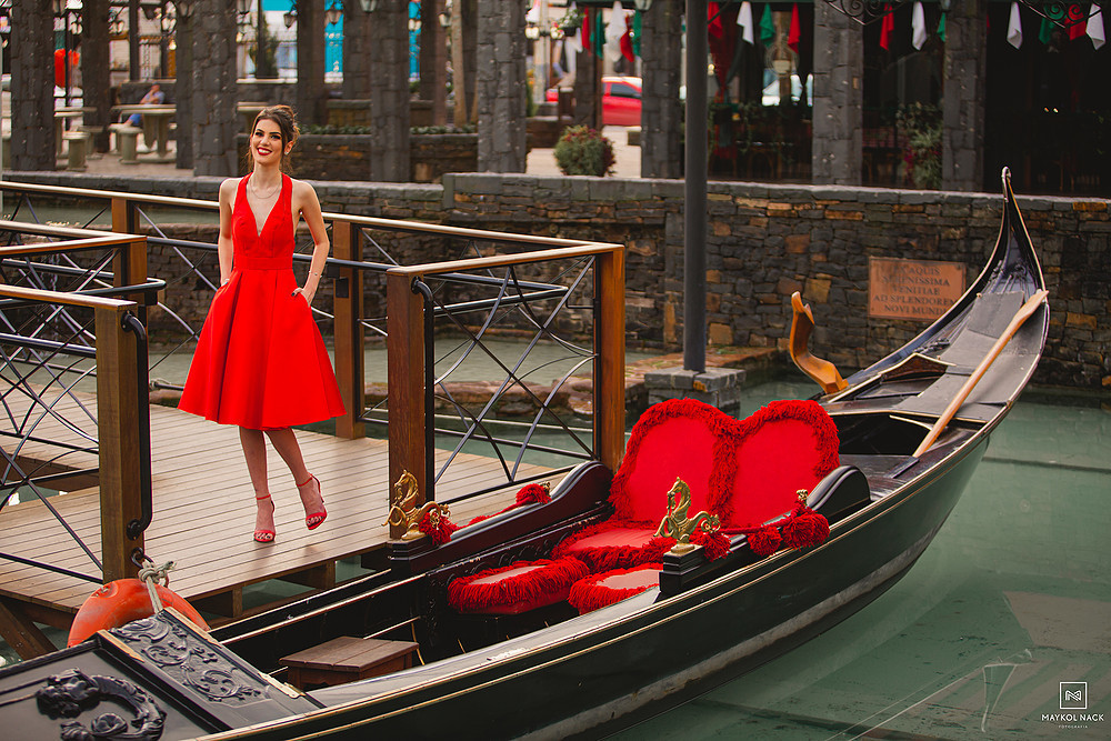gondola em nova veneza