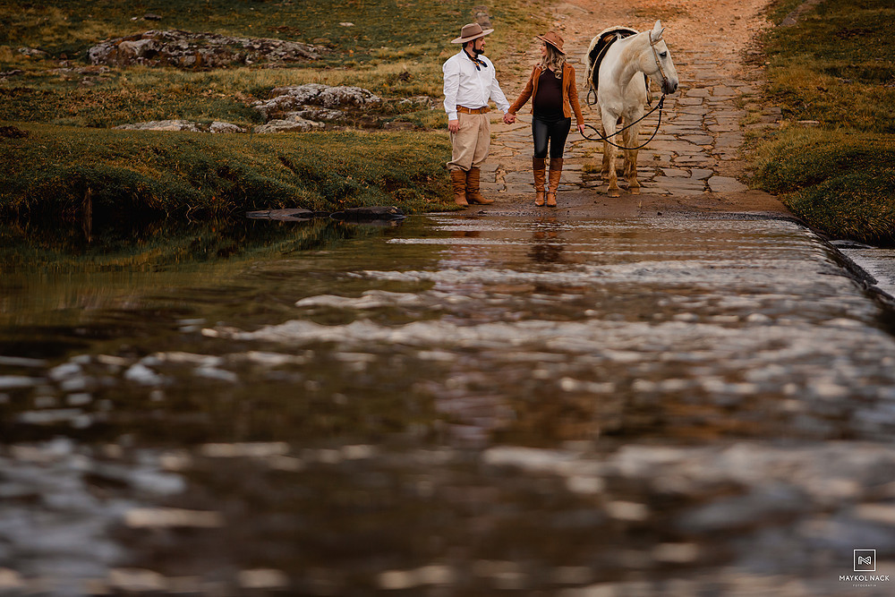 fotos de grávida com cavalo