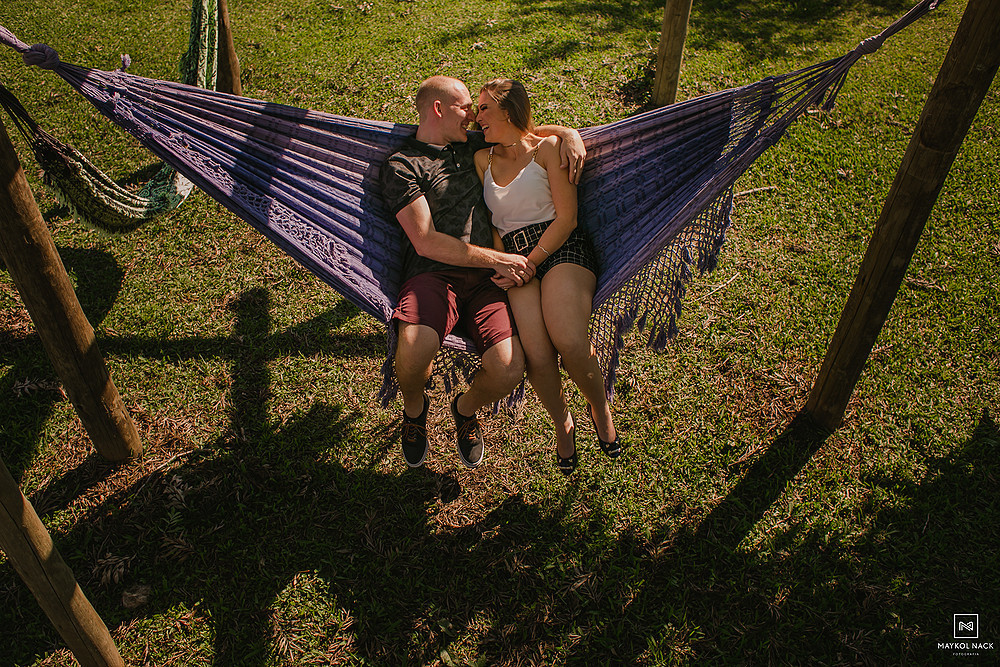 fotos de casal na rede de dormir