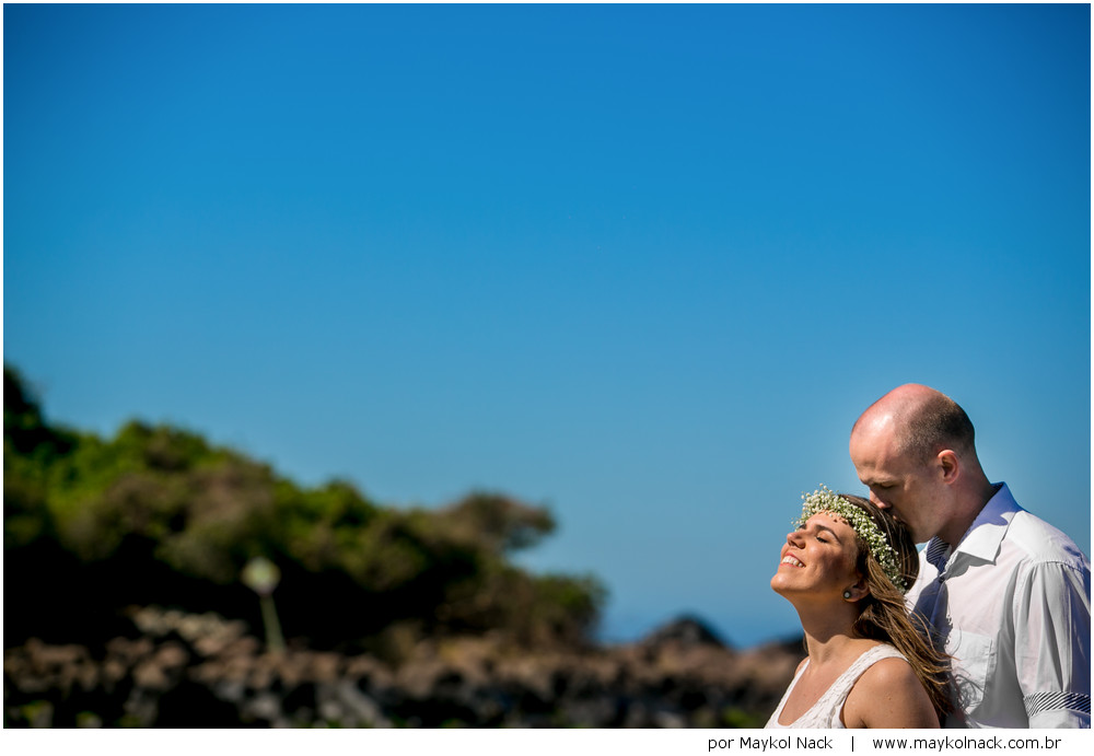 ensaio de casal na praia do rosa
