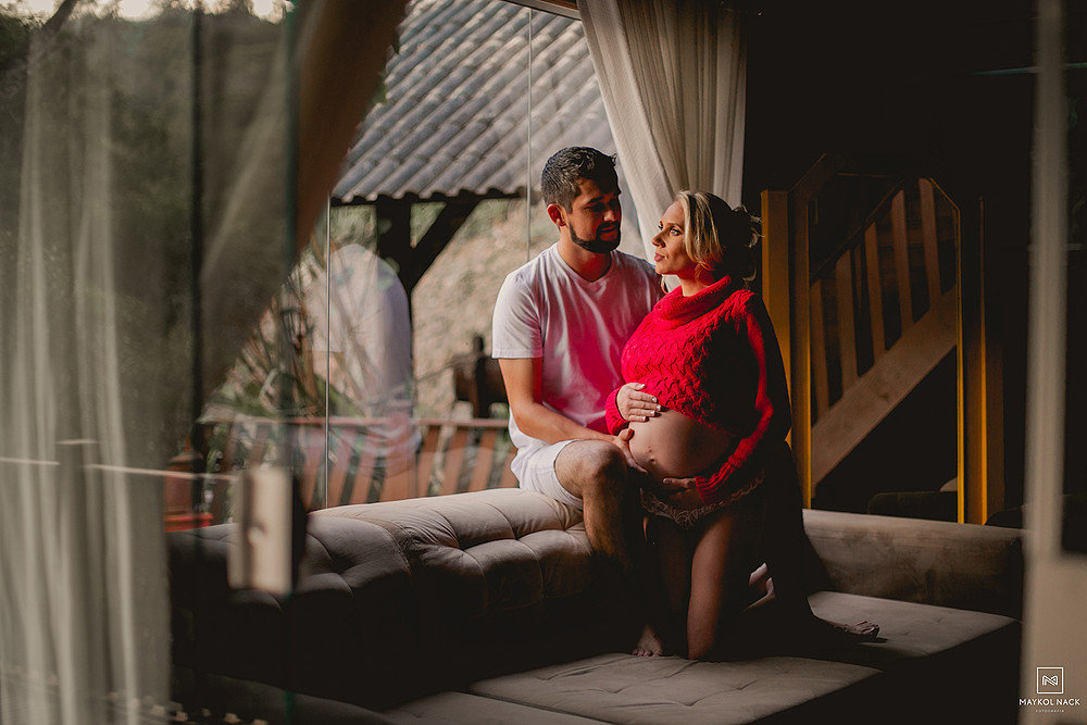 fotógrafo de sitio em armazém