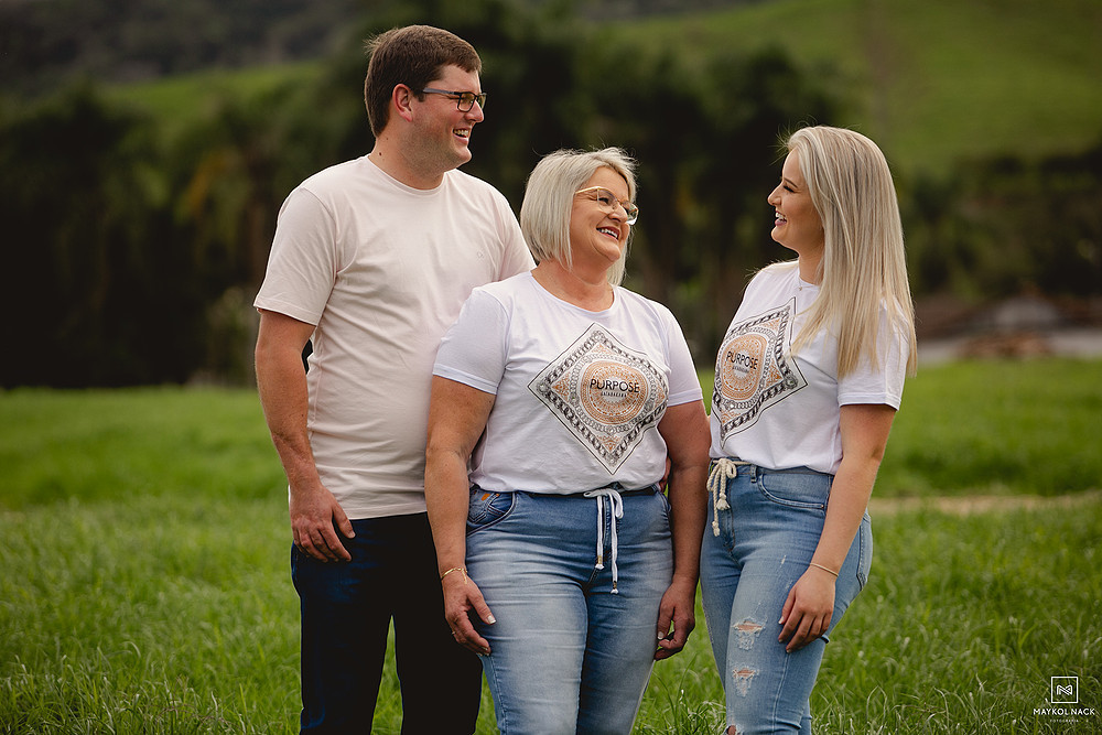 mae com os filhos em rio fortuna