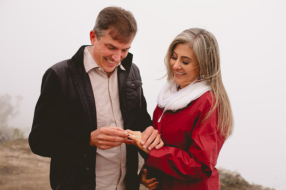 ensaio para comemorar 25 anos de casamento