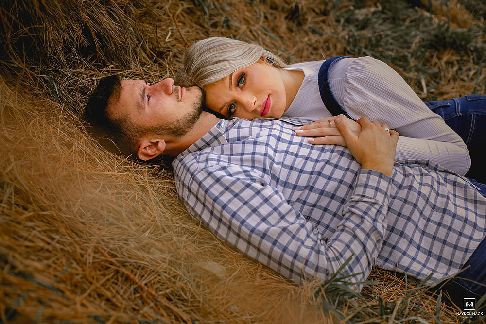 ensaio de casal no interior