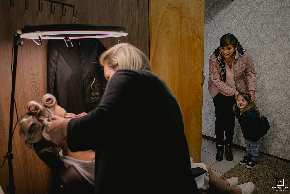 fotos de noiva se preparando