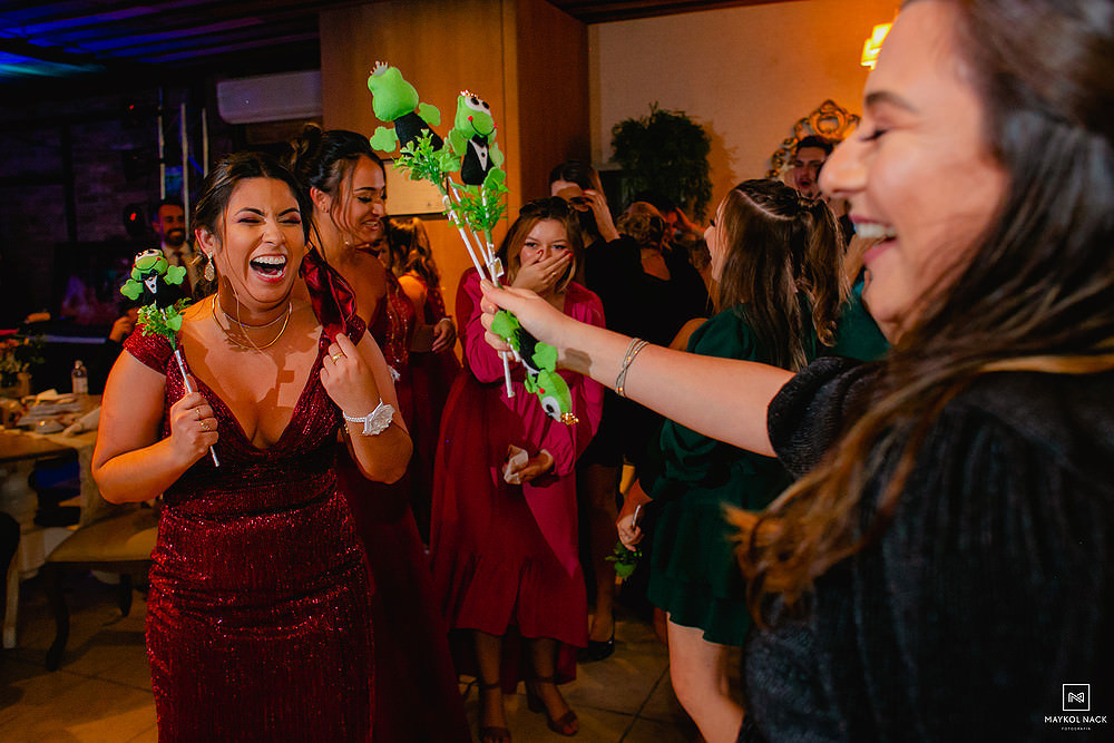 fotografia de festa de casamento