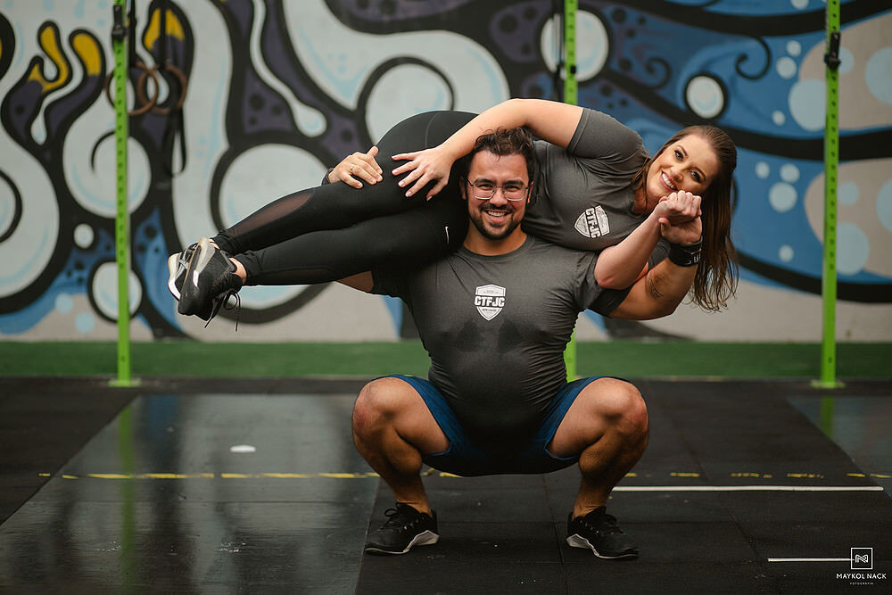 crossfit ensaio de casal