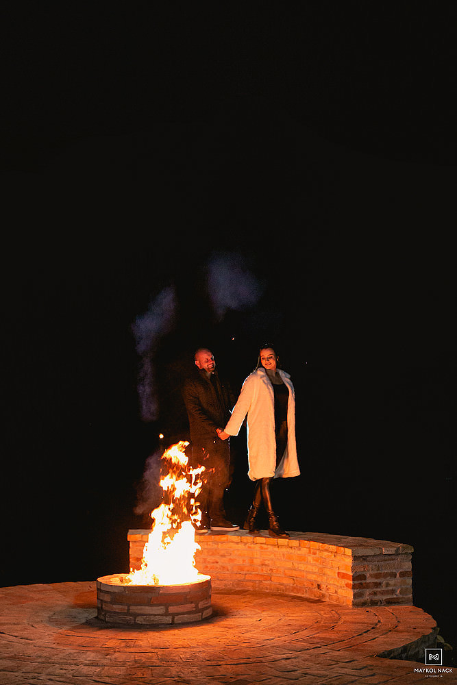 noivos no sitio três barras orleans