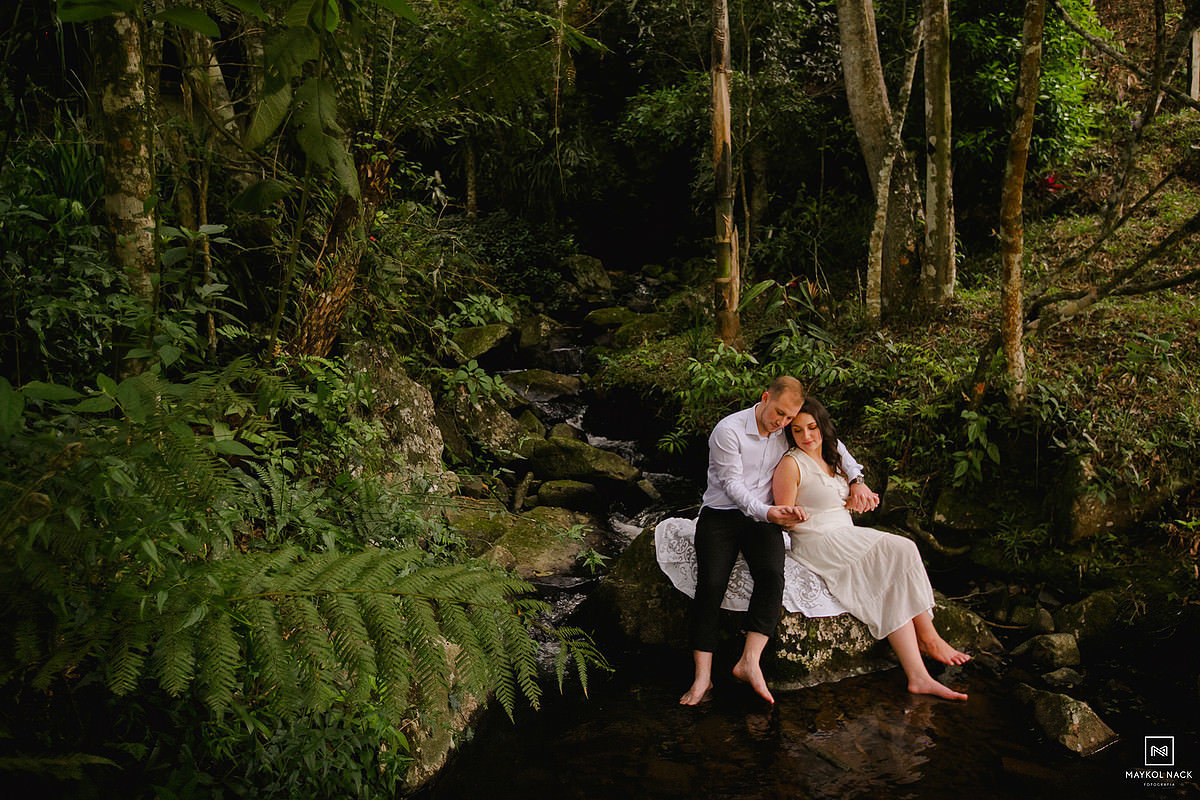 fotos de casal na cachoeira