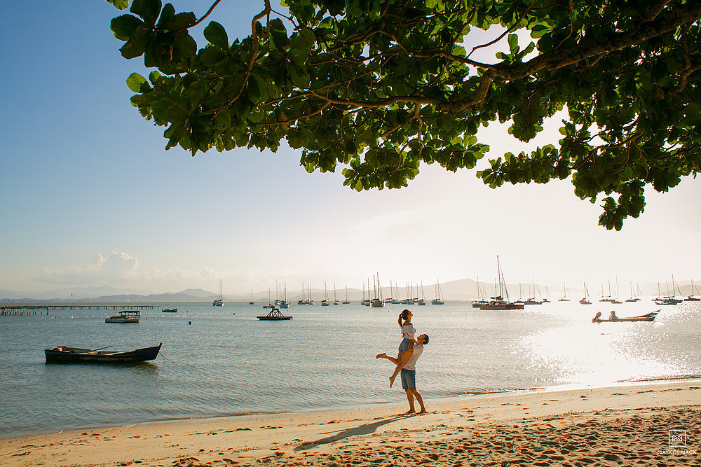 por do sol em floripa