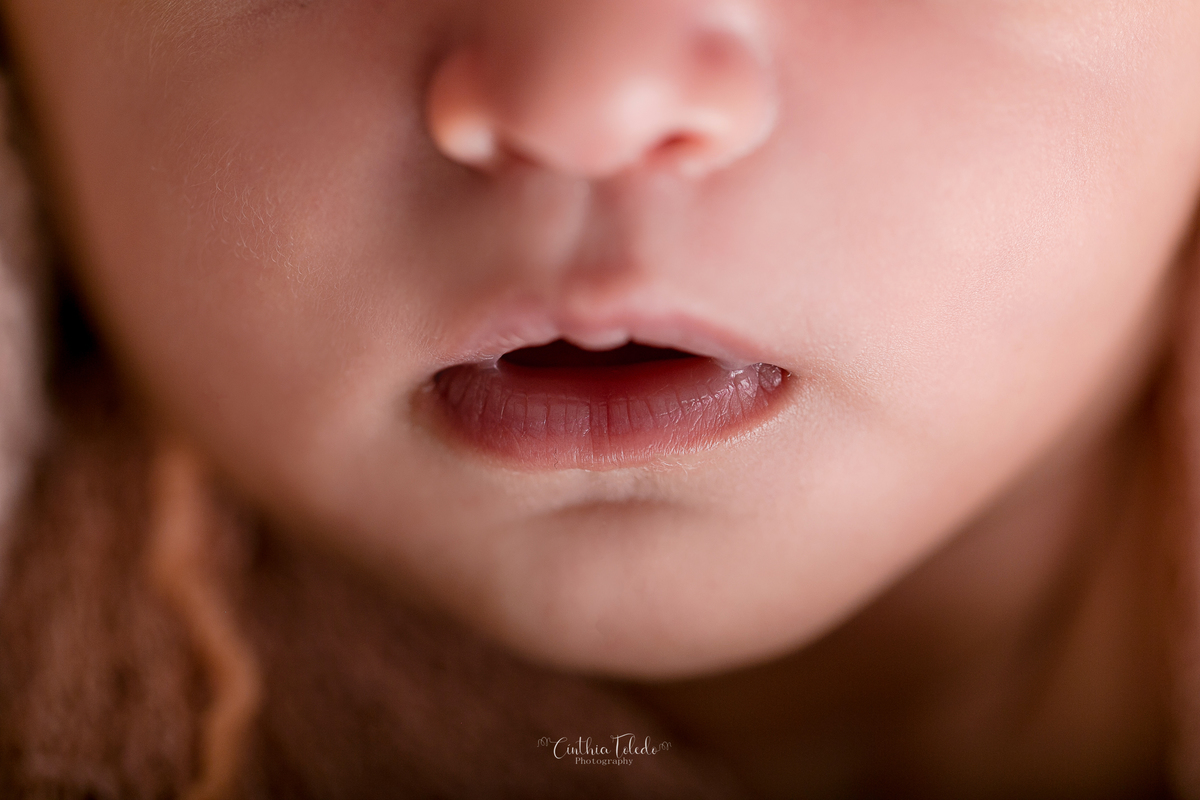 Cinthia toledo, Malden- Massachusetts, sessão newborn, ensaio newborn, fotografia Newborn, detalhes, boquinha bebê