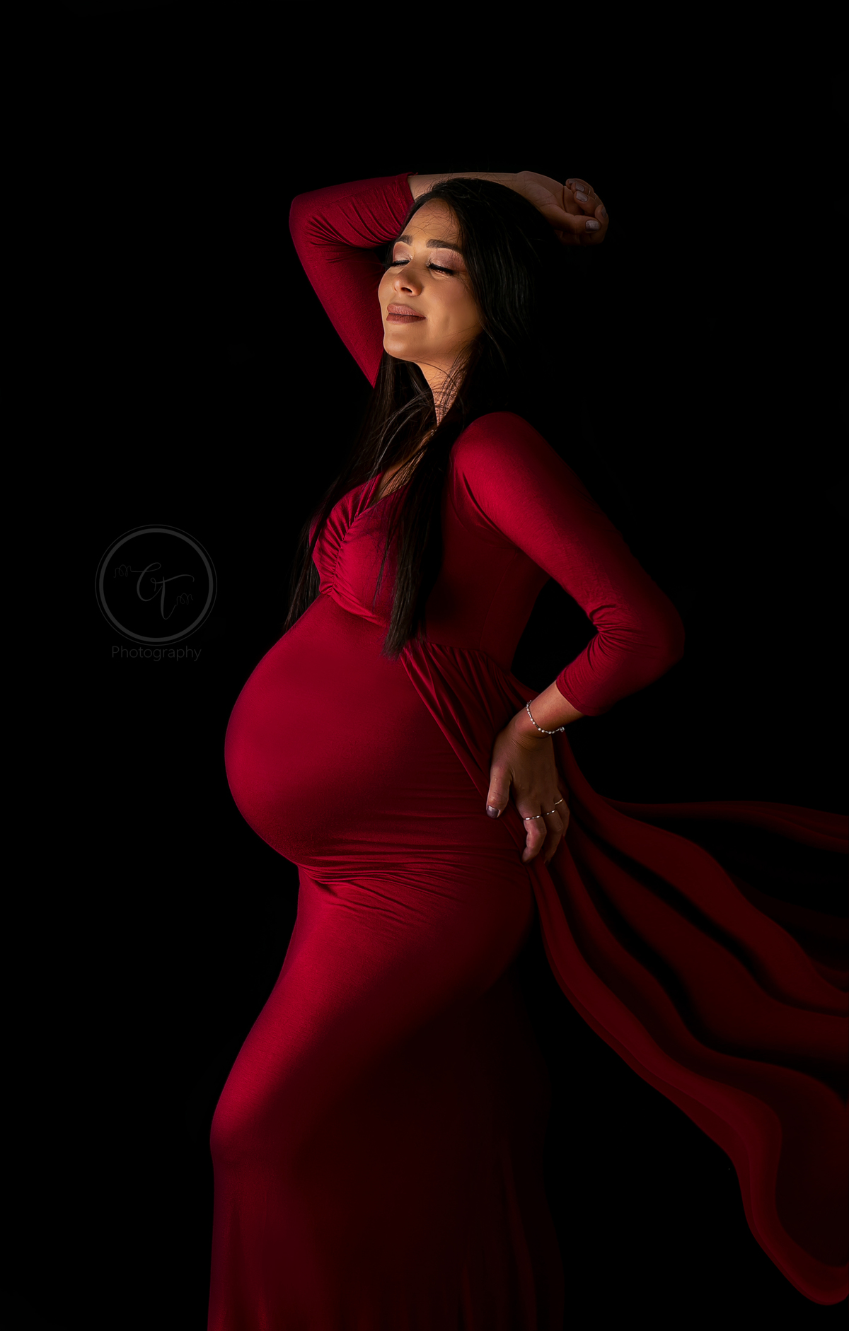 Ensaio fotográfico gestante, pregnancy, maternity, realizado em studio, localizado em Malden-MA, fotografado por Cinthia Toledo Fotografia, 