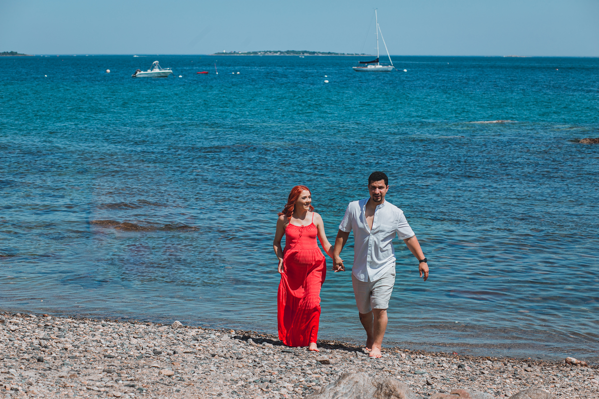 ensaio fotográfico de gestante / pregnancy/ maternity, casal, fotografado por Cinthia Toledo photography, localizado em 
Beverly David S Lynch Park,  Julho de 2021, praia, beach