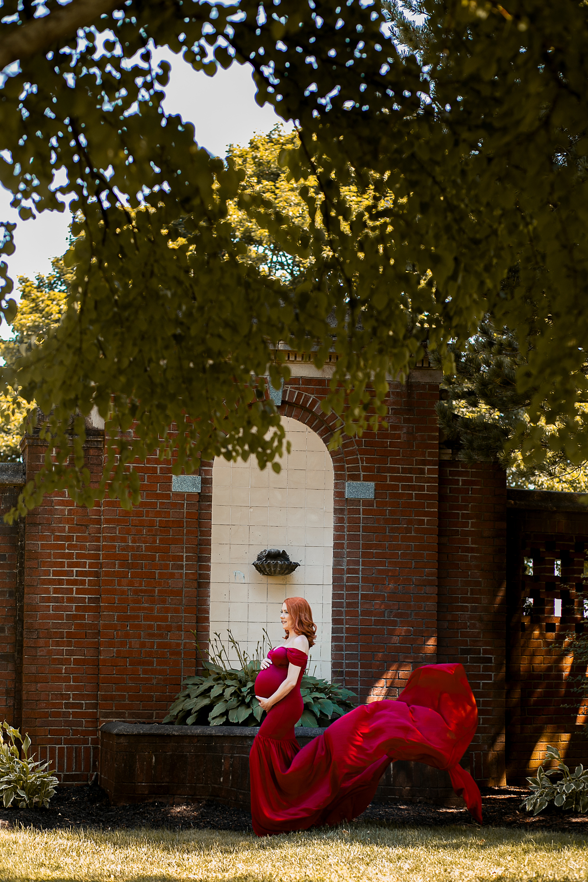 ensaio fotográfico de gestante / pregnancy/ maternity, casal, fotografado por Cinthia Toledo photography, localizado em 
Beverly David S Lynch Park,  Julho de 2021