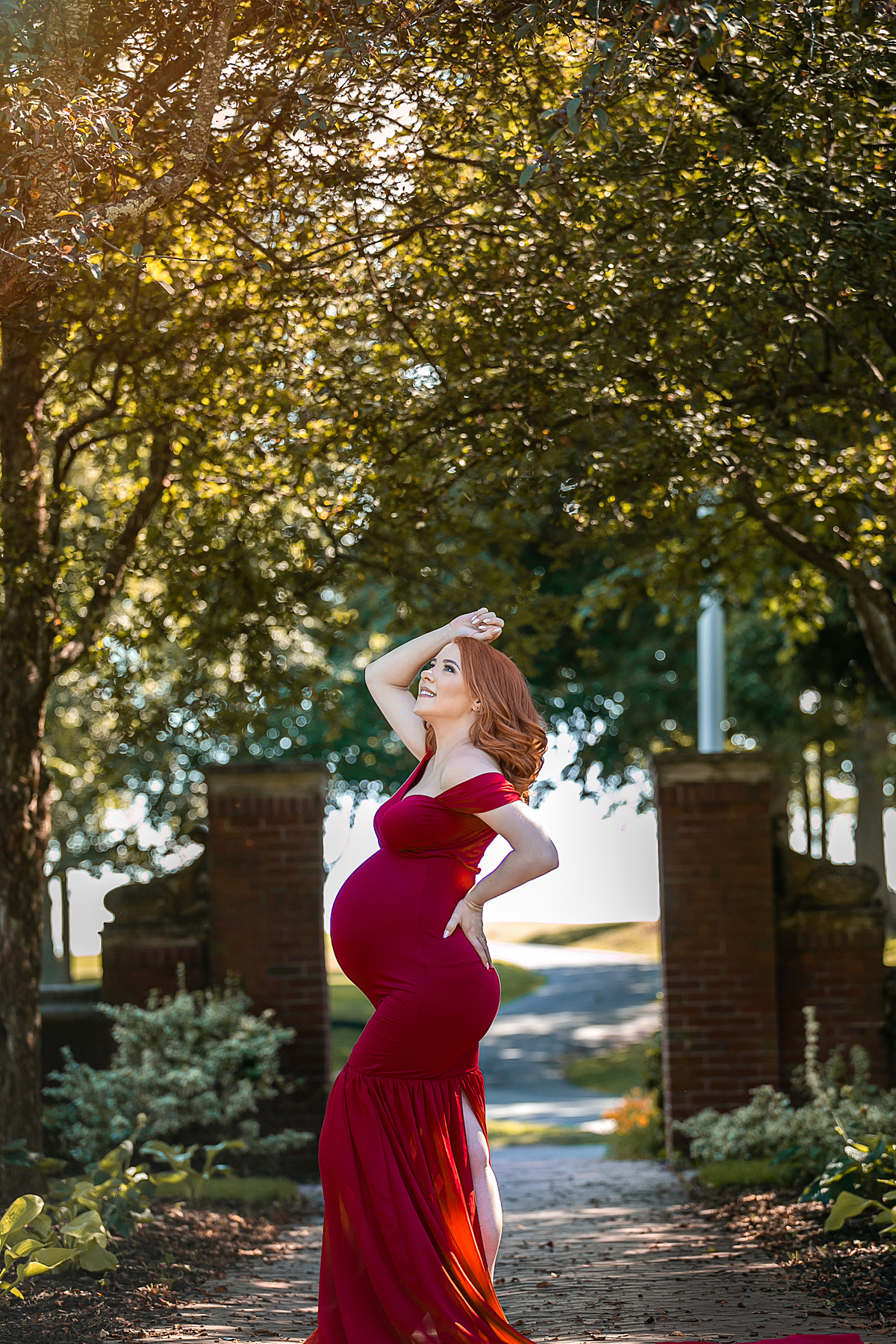ensaio fotográfico de gestante / pregnancy/ maternity, casal, fotografado por Cinthia Toledo photography, localizado em 
Beverly David S Lynch Park,  Julho de 2021
