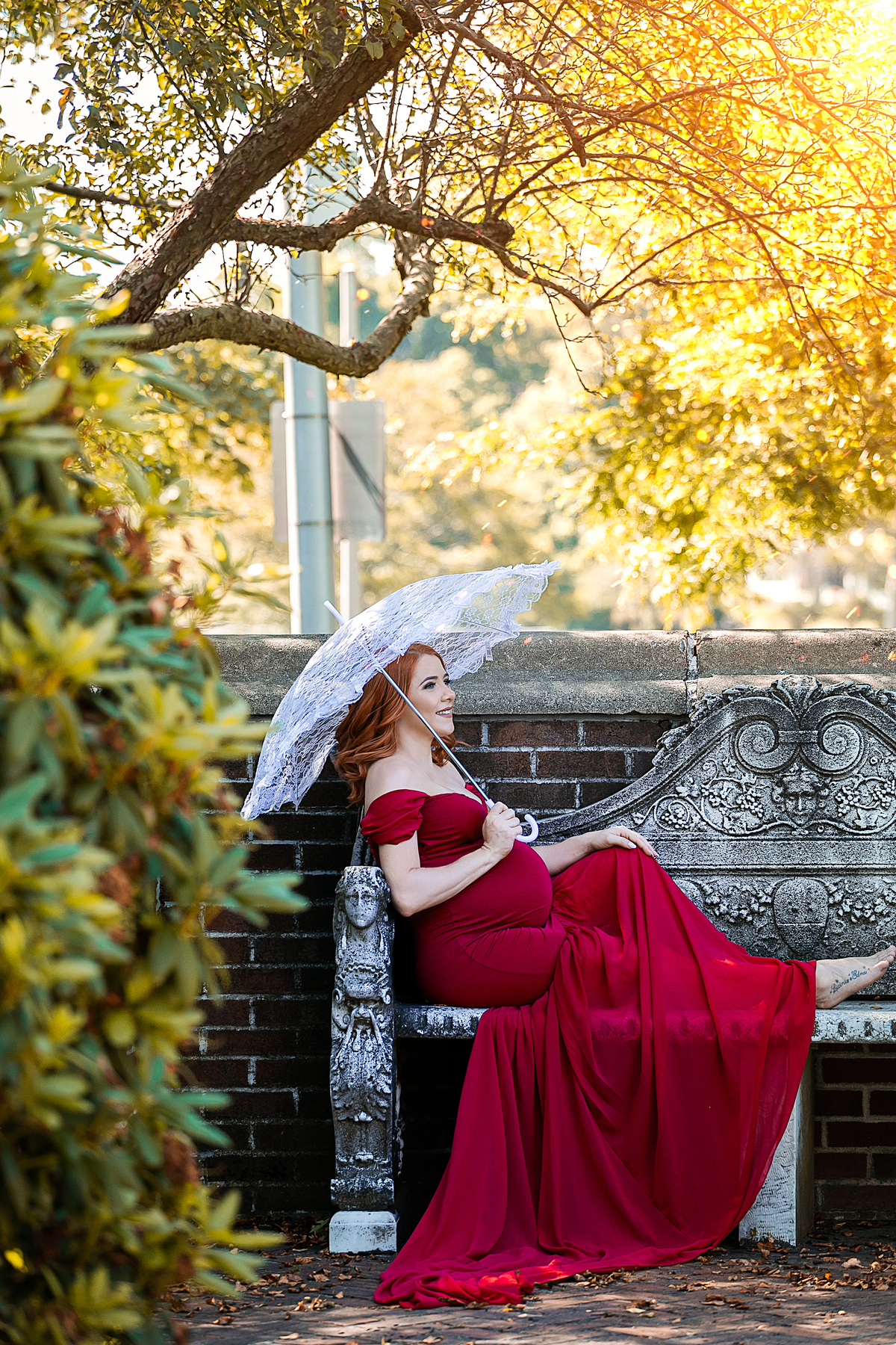 ensaio fotográfico de gestante / pregnancy/ maternity, casal, fotografado por Cinthia Toledo photography, localizado em 
Beverly David S Lynch Park,  Julho de 2021