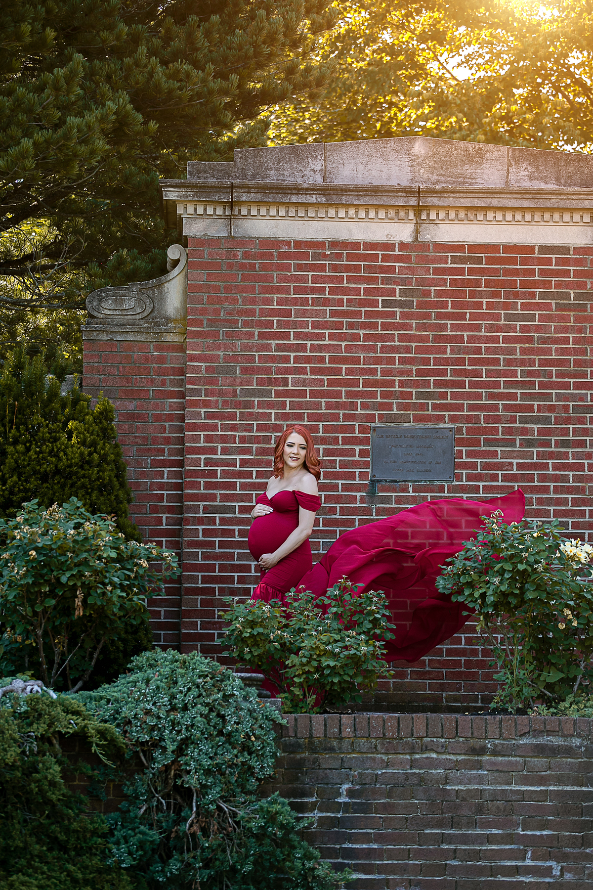 ensaio fotográfico de gestante / pregnancy/ maternity, casal, fotografado por Cinthia Toledo photography, localizado em 
Beverly David S Lynch Park,  Julho de 2021