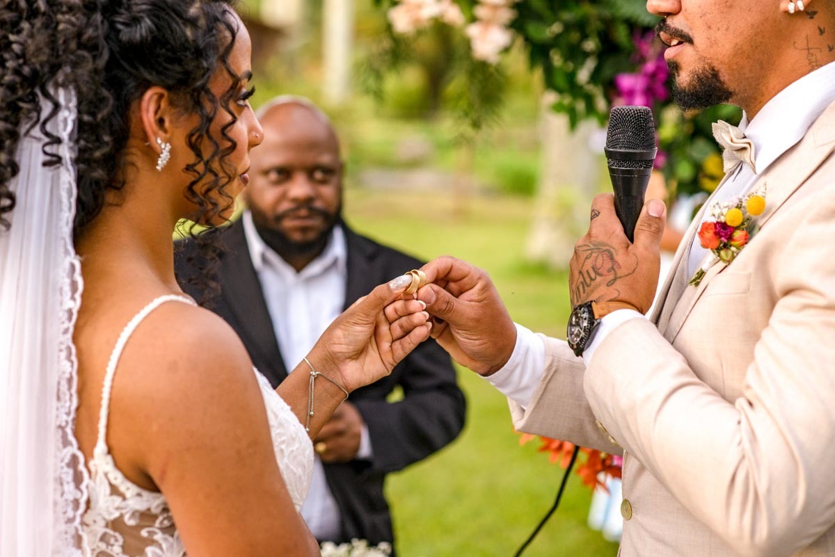 casamento ao ar livre