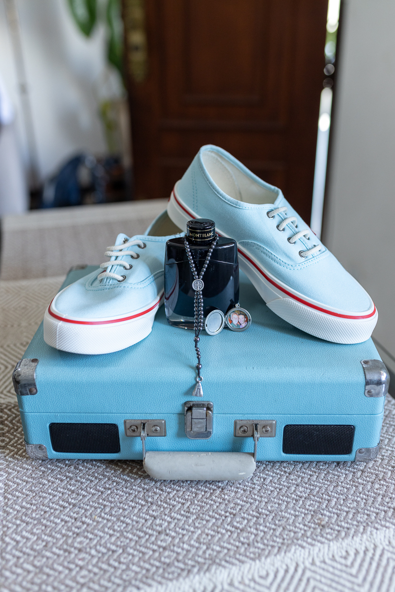 Acessórios de casamento do noivo
