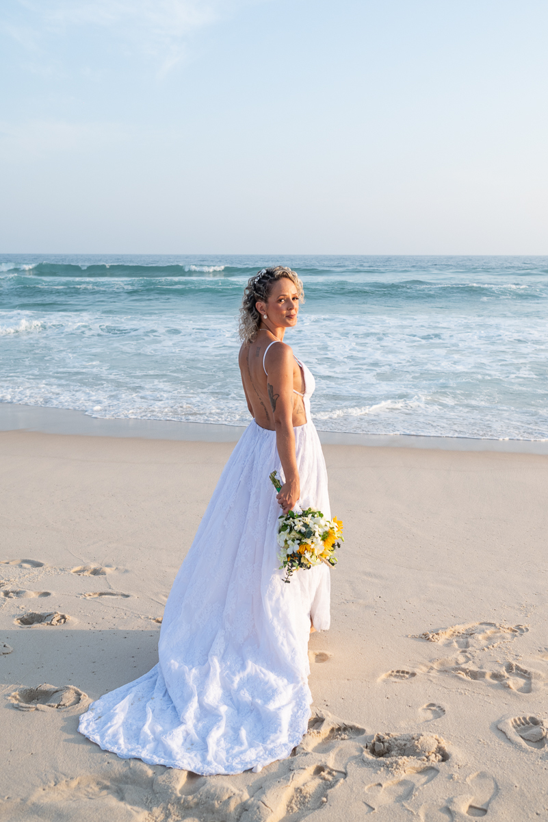 
Fotografia espontânea da noiva 