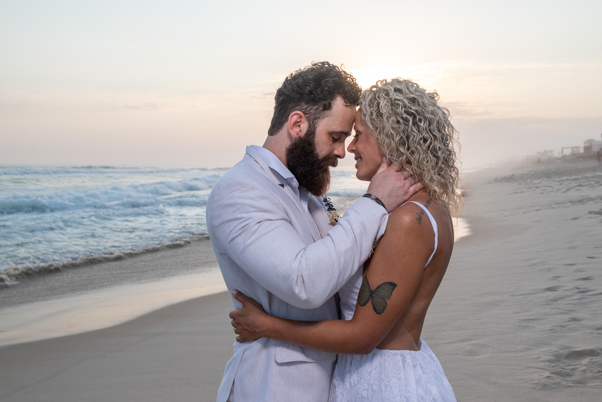 Casamento com brisa do mar

