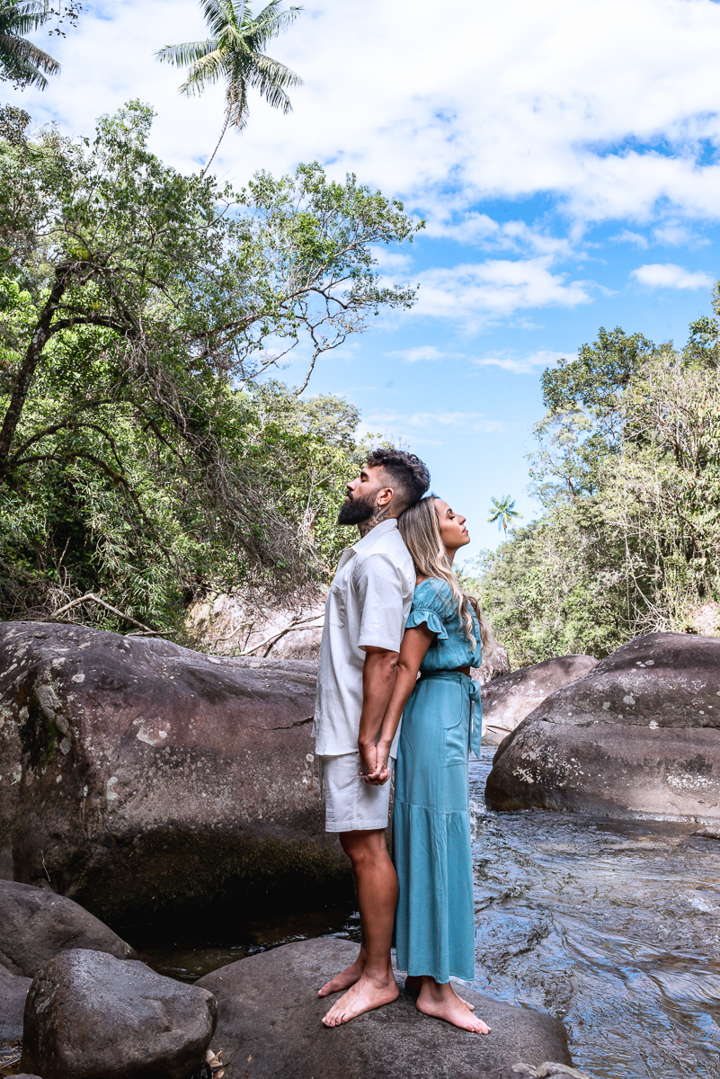 Pré  wedding em cenários naturais
