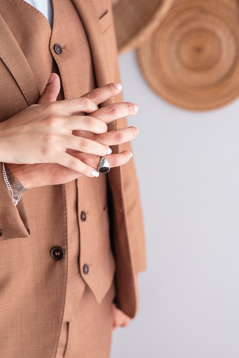 Detalhes da alianças noivos 