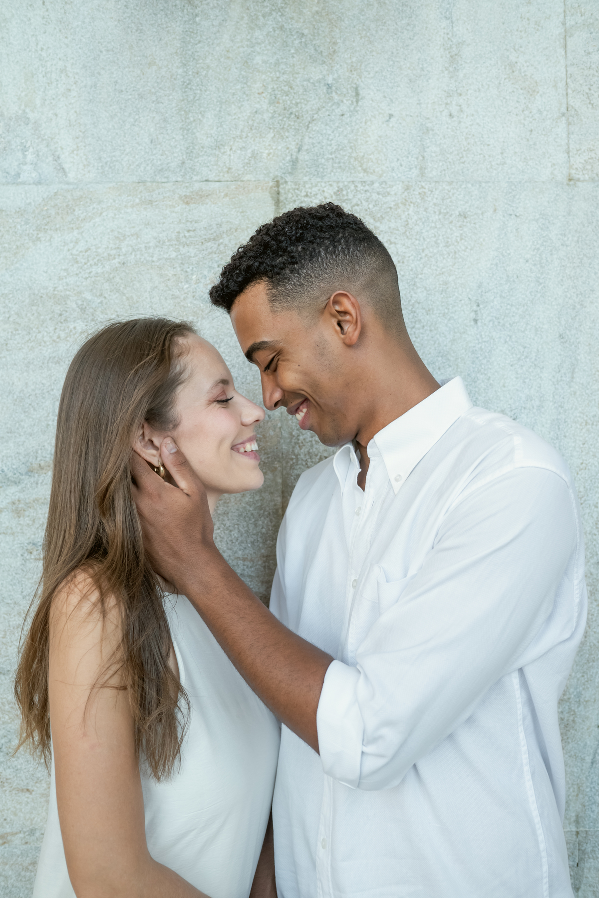 pré-wedding roupa moderna e urbana