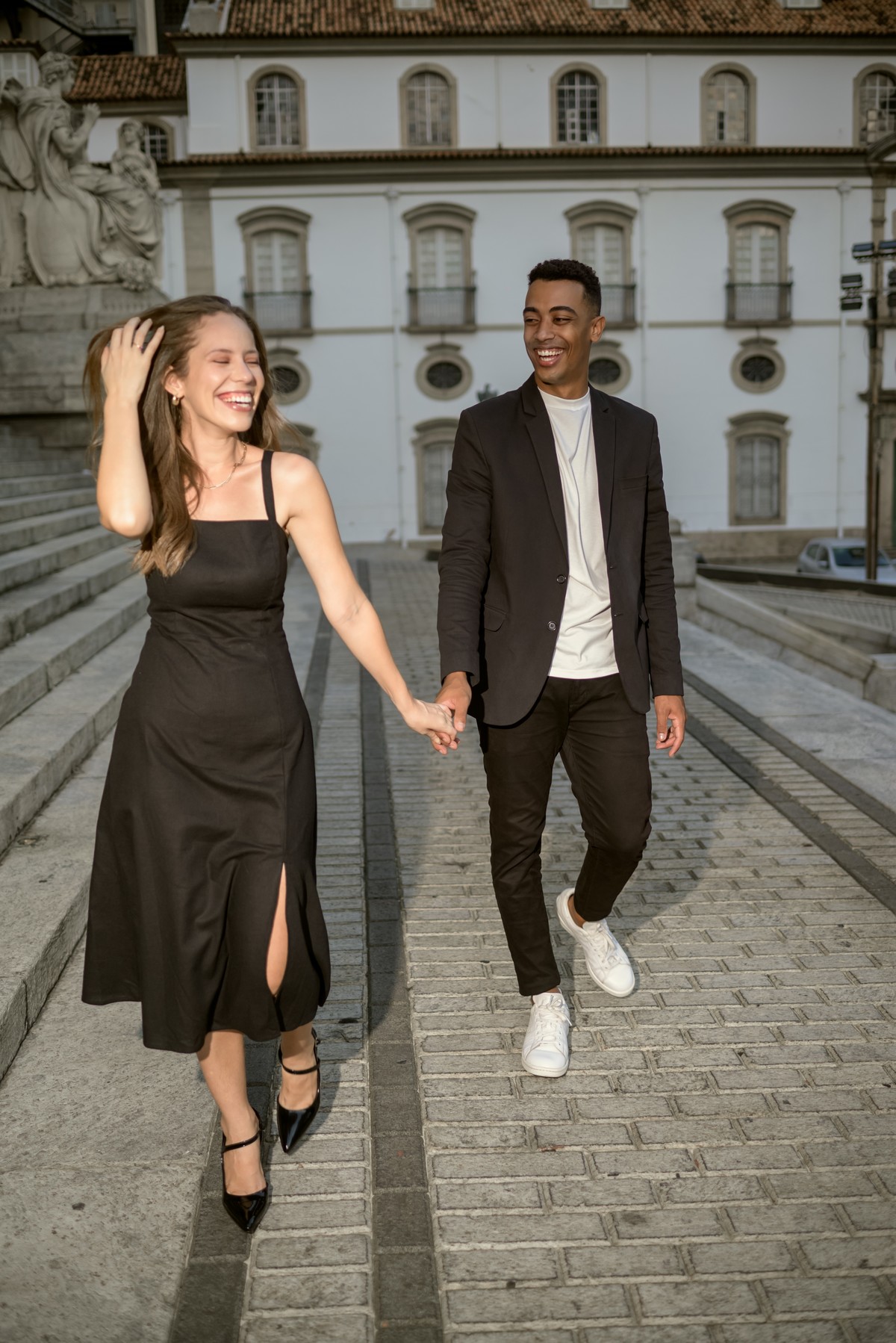 pré-wedding passeios de mãos dadas 