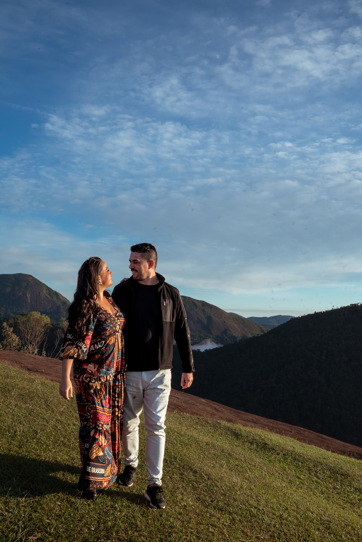Fotografias a temporais na  montahas 