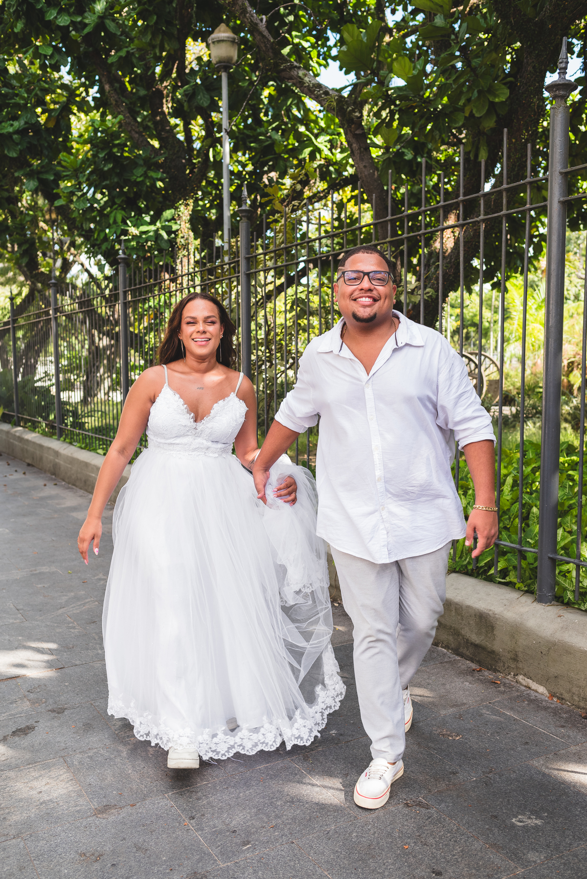 Pré-wedding ensaio do casal feliz.