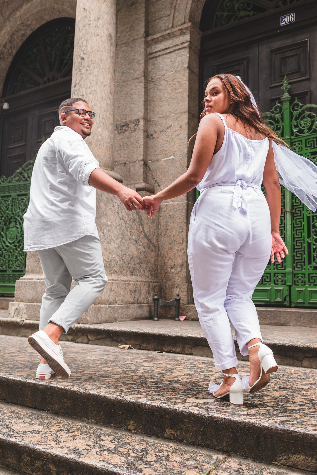 Look para ensaio pre wedding 
