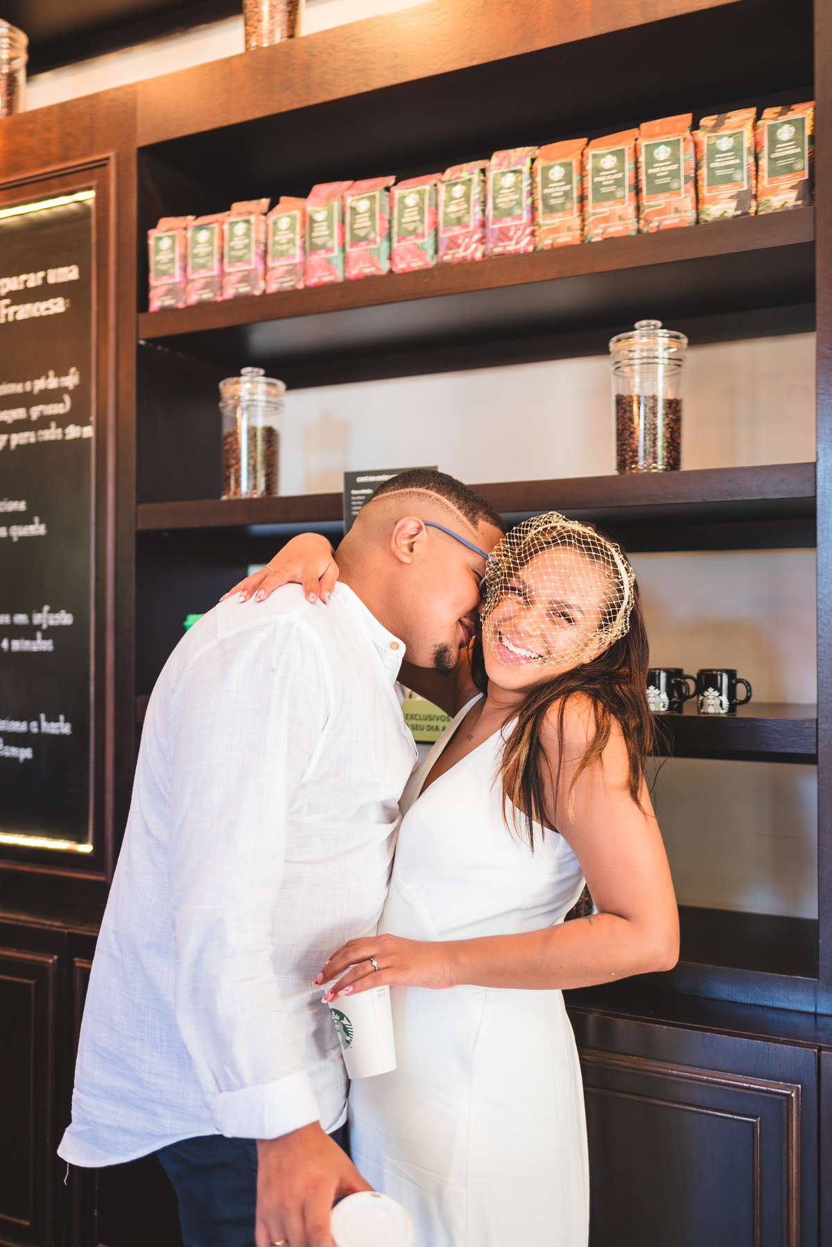 Pré-wedding no Starbucks