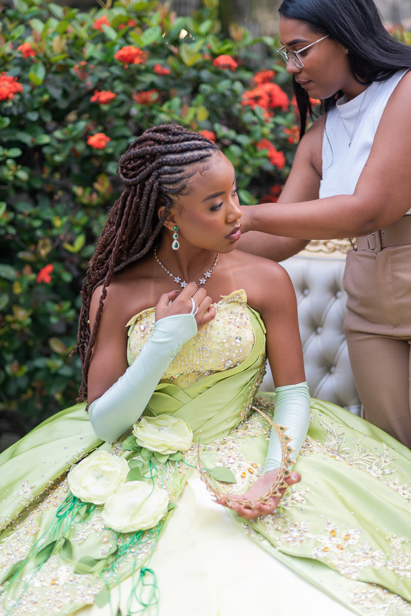 Detalhes de um 15 anos 