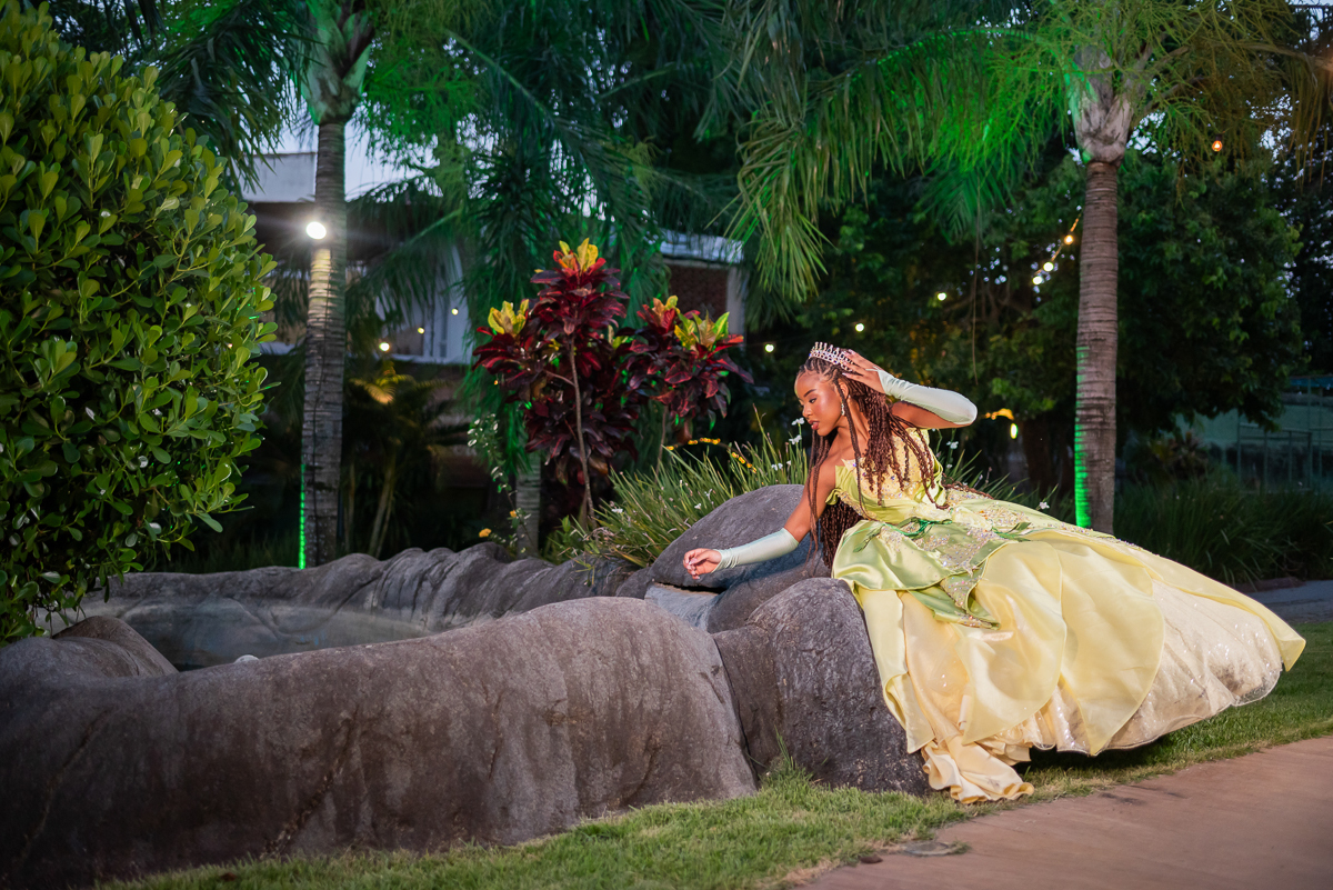 lírios d'água princesa e o sapo