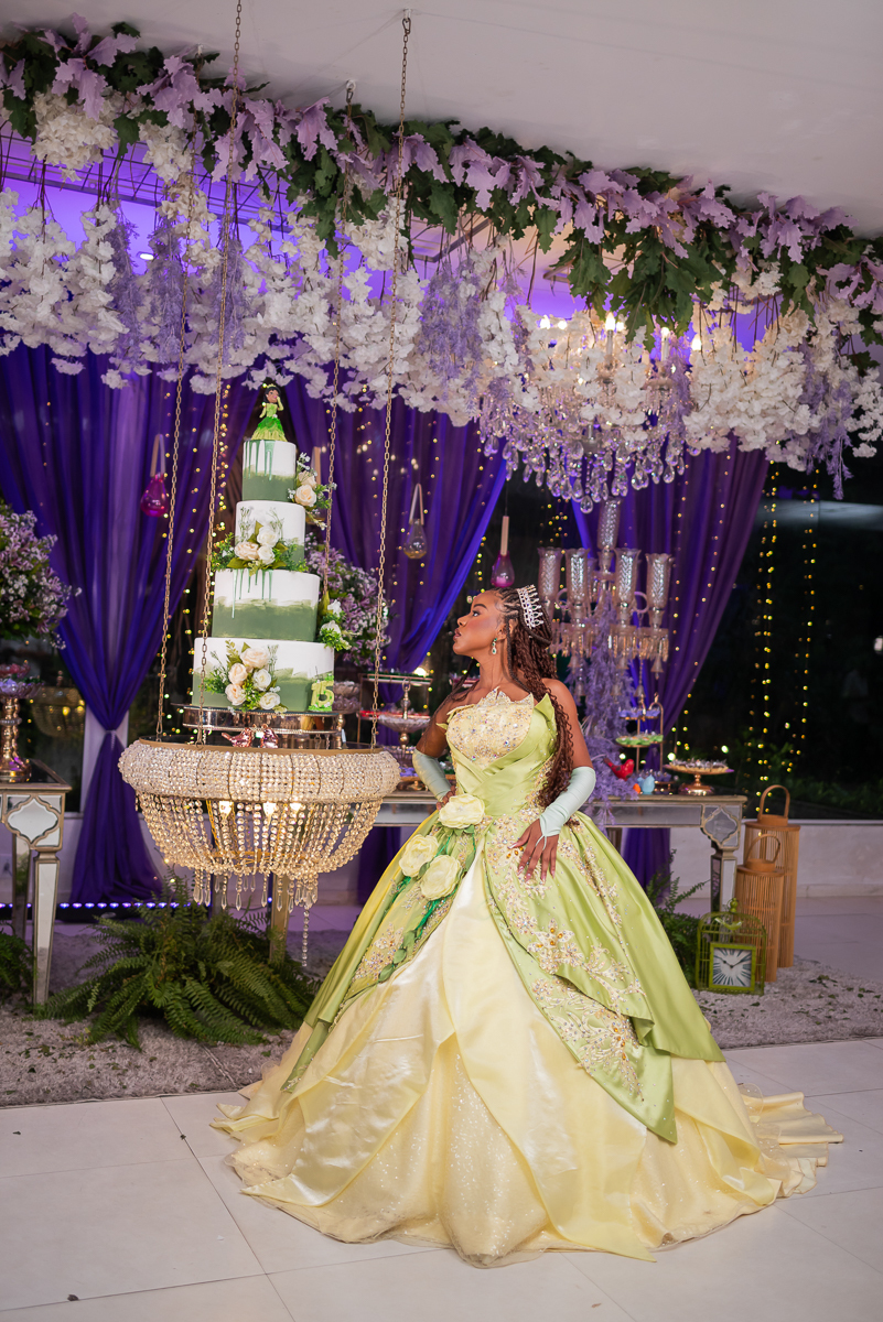 Decoração princesa e o sapo