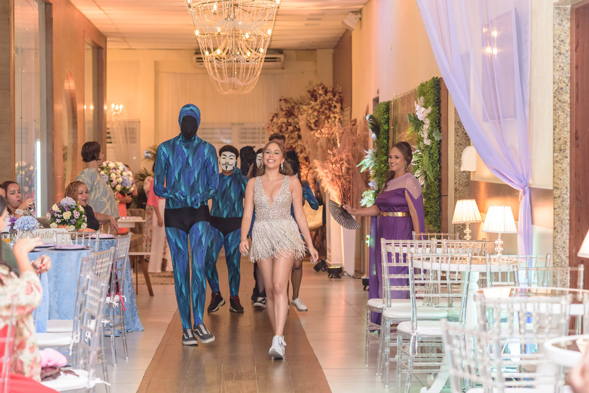 Abertura da pista de dança