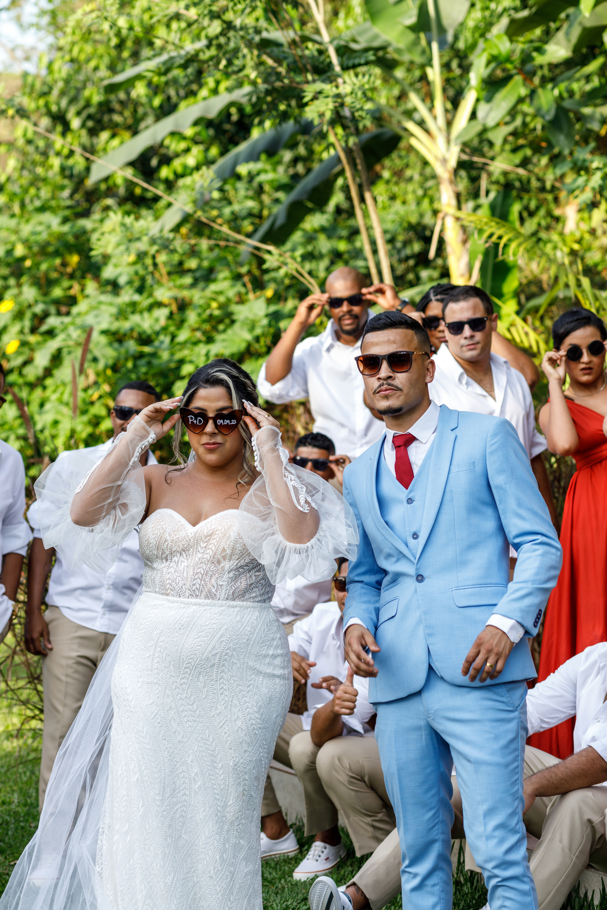 Trend com os padrinhos e madrinhas 