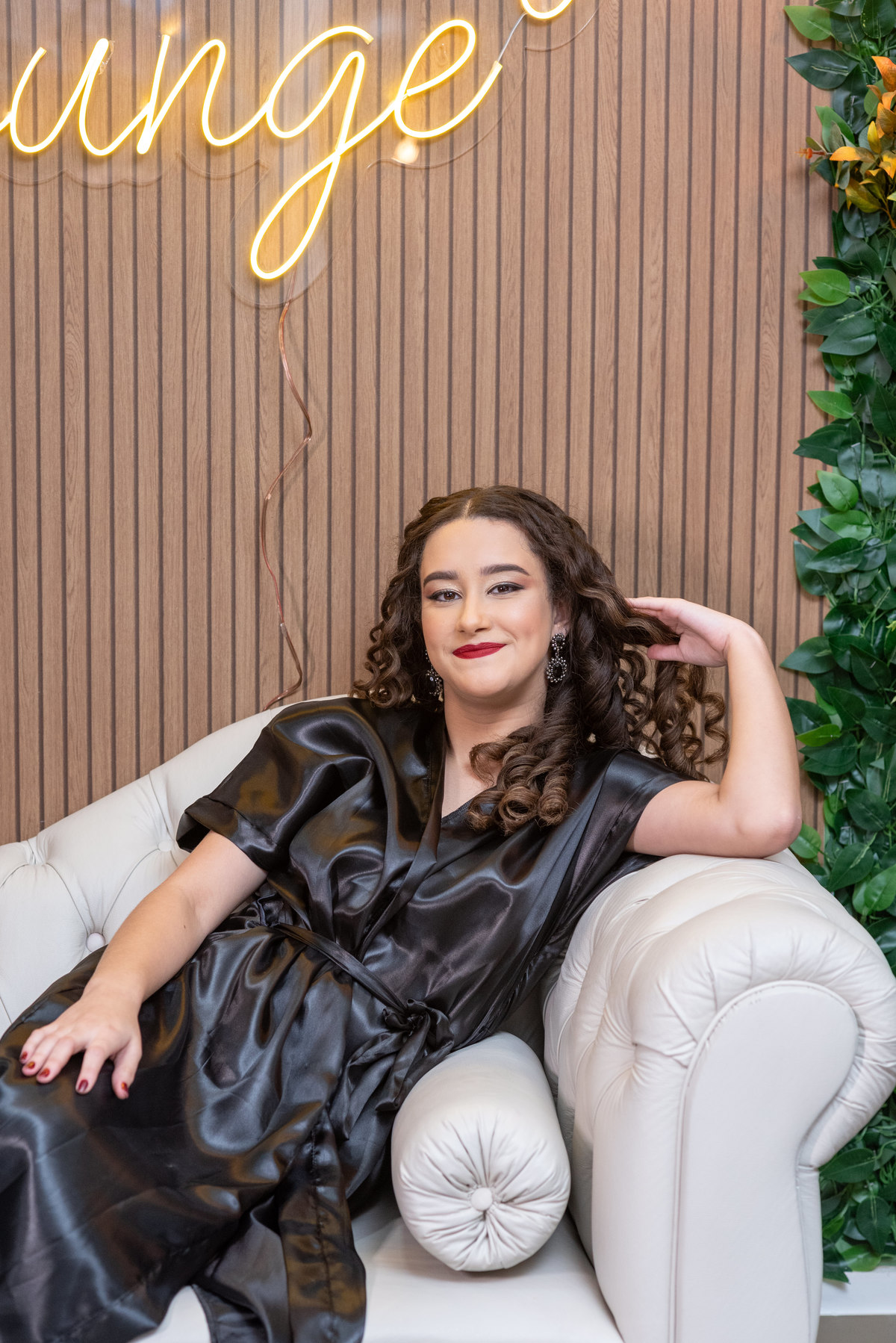 Debutante de Robe preto