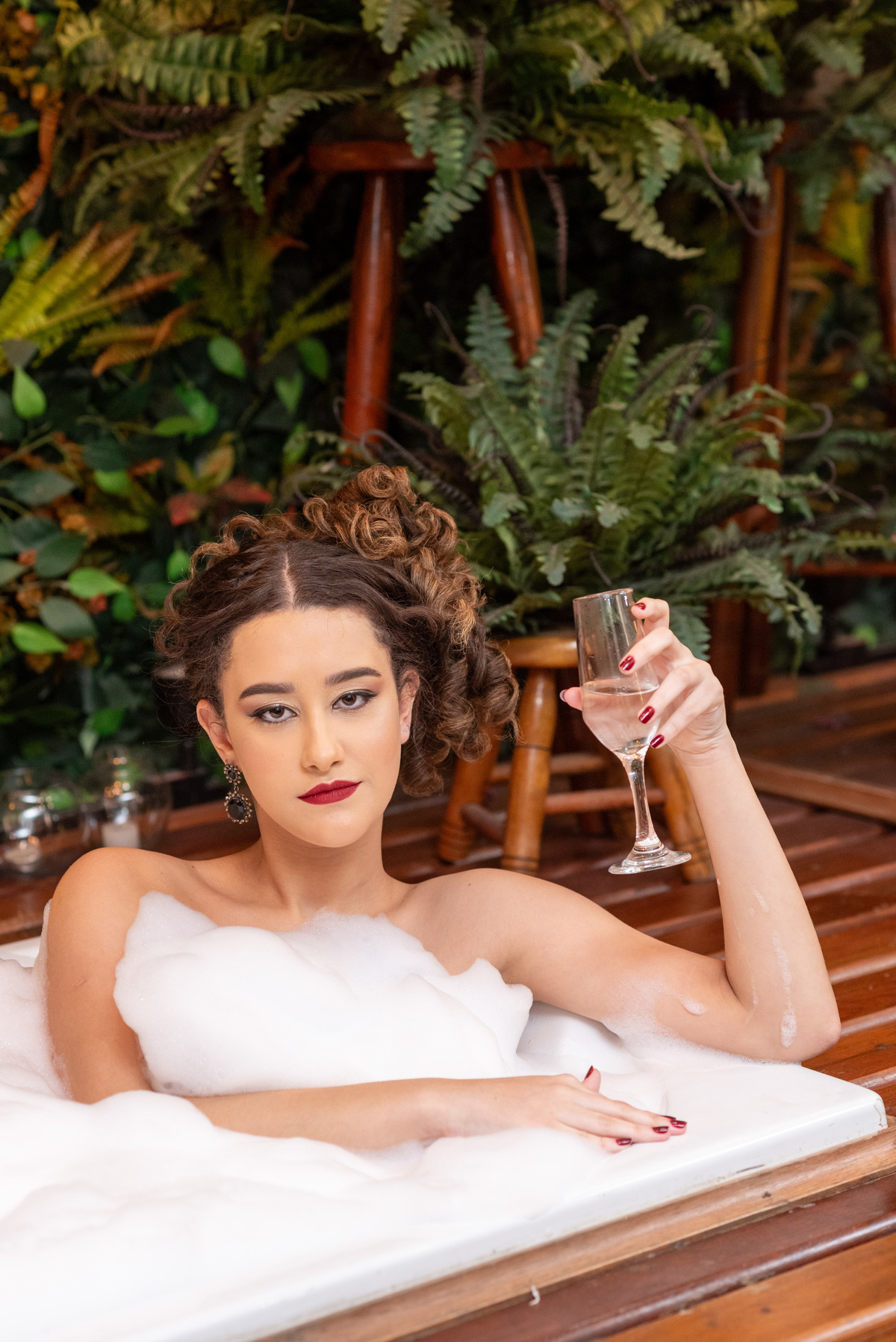 Debutante na banheira